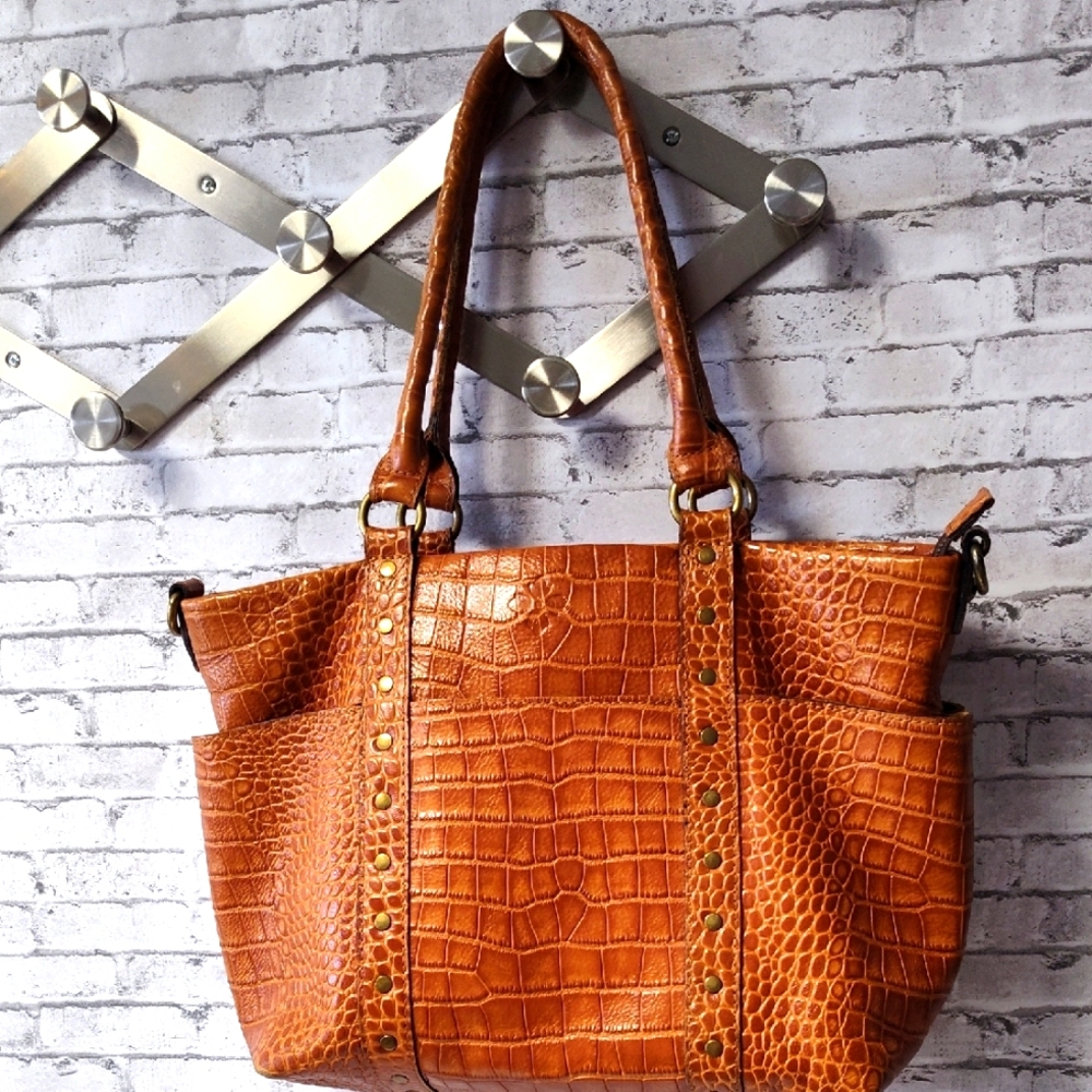 Patricia Nash Embossed Leather Tote